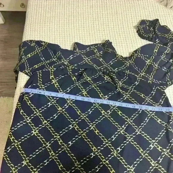 Who What Wear Womens High Neck Button Dress - Picture 5 of 9